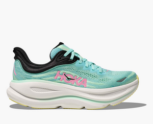 Women's Bondi 9 blue spark / mint fluorite