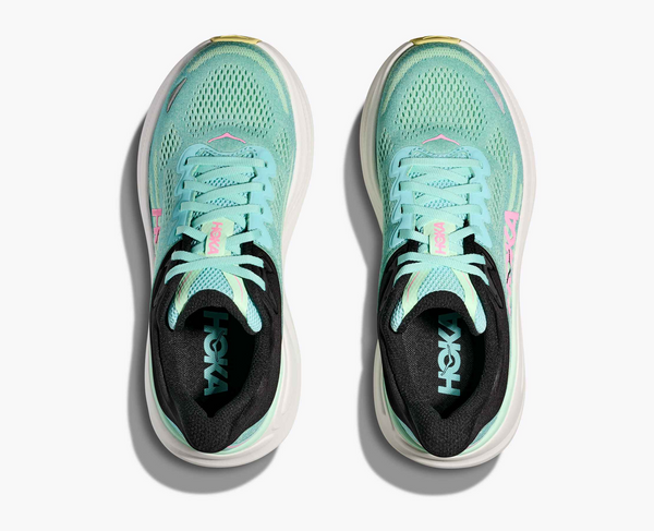 Women's Bondi 9 blue spark / mint fluorite