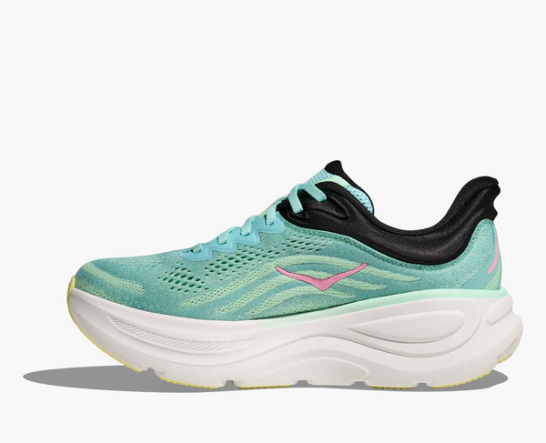 Women's Bondi 9 blue spark / mint fluorite