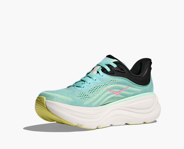 Women's Bondi 9 blue spark / mint fluorite