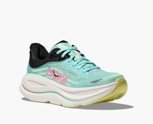 Women's Bondi 9 blue spark / mint fluorite